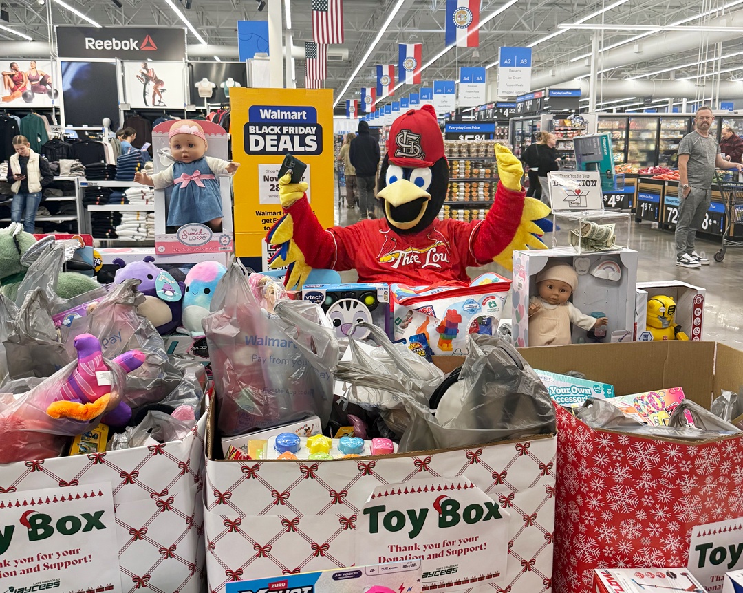 Fred Bird Collecting Toys